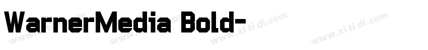 WarnerMedia Bold字体转换